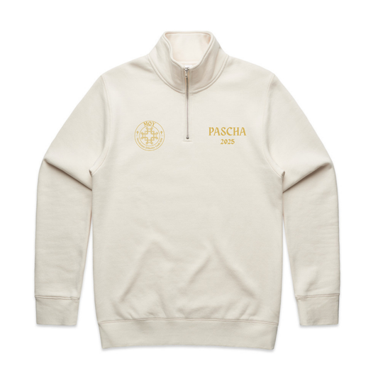 LIMITED EDITION: MOY PASCHA Half Zip Men's Jumper